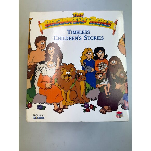 The Beginners Bible Timeless Childrens Stories Box Set New VHS Tapes - Picture 1 of 7